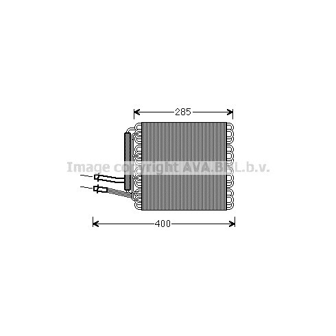 Слика на Испарувач на клима уред AVA QUALITY COOLING RTV473 за Renault Laguna Grandtour (K56) 2.0  (K56C/H) - 113 коњи бензин