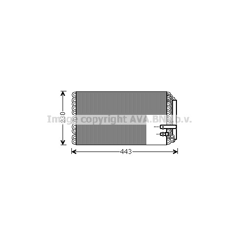 Слика на Испарувач на клима уред AVA QUALITY COOLING VLV054