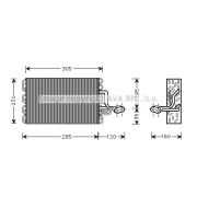 Слика 1 на Испарувач на клима уред AVA QUALITY COOLING VNV186