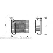 Слика 1 на Испарувач на клима уред AVA QUALITY COOLING VOV025