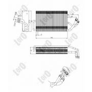 Слика 1 на Испарувач на клима уред DEPO-LORO 054-020-0001