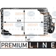 Слика 1 на Испарувач на клима уред HELLA BEHR  SERVICE  PREMIUM LINE 8FV 351 210-011