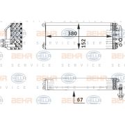 Слика 1 на Испарувач на клима уред HELLA BEHR  SERVICE  PREMIUM LINE 8FV 351 211-171