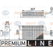 Слика 1 на Испарувач на клима уред HELLA BEHR  SERVICE  PREMIUM LINE 8FV 351 336-111