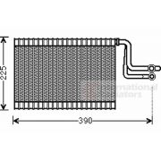 Слика 1 на Испарувач на клима уред VAN WEZEL 0600V365