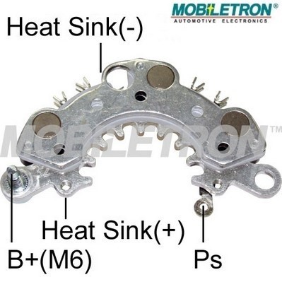 Слика на Исправувач, алтернатор MOBILETRON RH-103