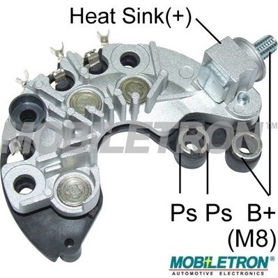 Слика на Исправувач, алтернатор MOBILETRON RP-44