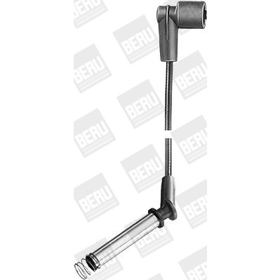 Слика на кабел за свеќици BERU Power Cable R166 за Opel Kadett E Estate 1.4 i - 60 коњи бензин