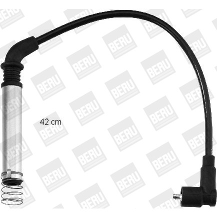 Слика на кабел за свеќици BERU Power Cable R423 за Ford Street Ka 1.6 - 95 коњи бензин