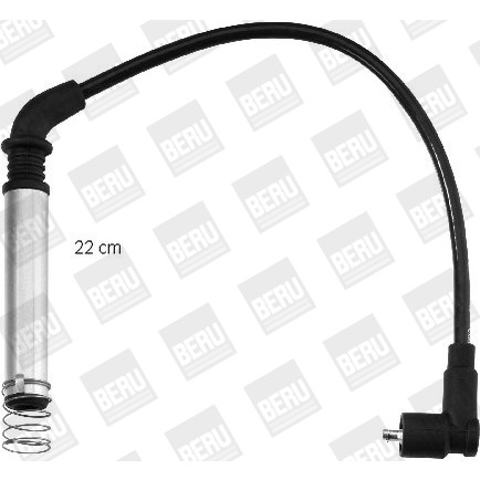 Слика на кабел за свеќици BERU Power Cable R424 за Ford Street Ka 1.6 - 95 коњи бензин