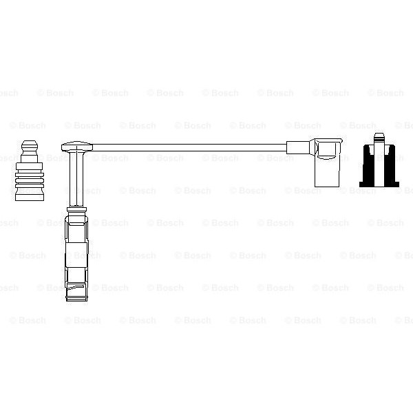 Слика на кабел за свеќици BOSCH 0 356 912 930 за Mercedes 190 (w201) E Evolution II 2.5 - 235 коњи бензин