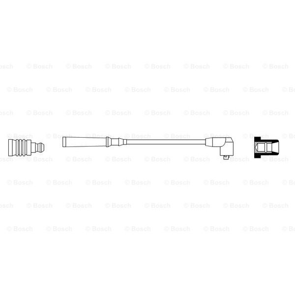 Слика на кабел за свеќици BOSCH 0 986 356 188 за Saab 900 Convertible 2.0 - 145 коњи бензин