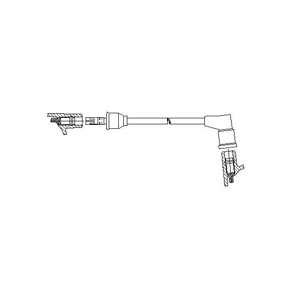 Слика на кабел за свеќици BREMI 314/50 за Opel Omega A 3.0 (3000) - 177 коњи бензин