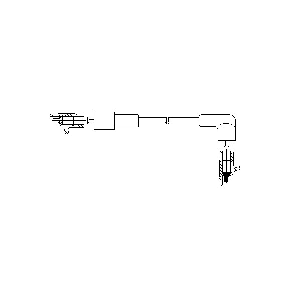 Слика на кабел за свеќици BREMI 433/54 за Rover 800 (XS) 820 I/SI (RS) - 136 коњи бензин