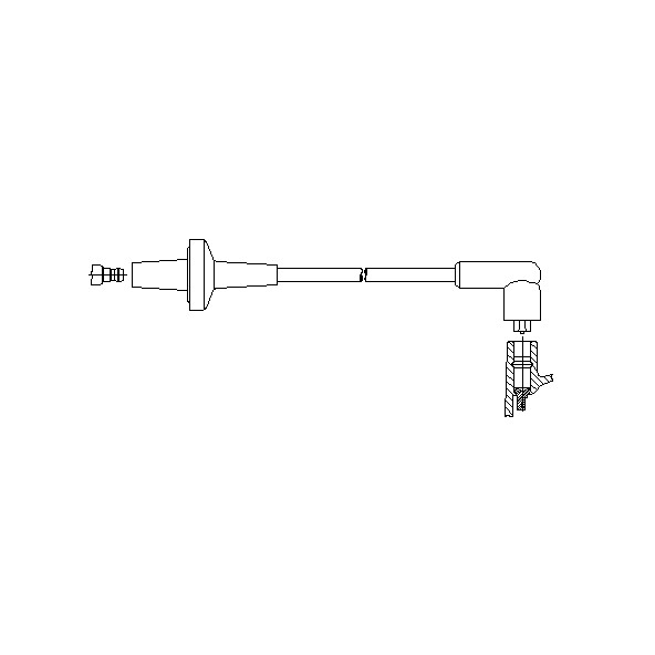 Слика на кабел за свеќици BREMI 684/40 за Renault 25 (B29) 2.7 V6 Injection (B298) - 141 коњи бензин