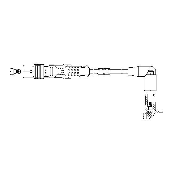 Слика на кабел за свеќици BREMI 6A98E42 за VW Caddy 3 Box 1.2 TSI - 105 коњи бензин