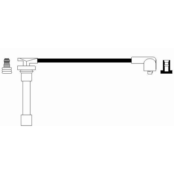 Слика на кабел за свеќици NGK 36512 за Nissan Sentra (N13) 1.6 - 120 коњи бензин