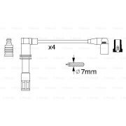 Слика 5 на кабли за свеќици - комплет сет кабли BOSCH 0 986 356 308