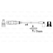 Слика 5 $на Кабли за свеќици - комплет сет кабли BOSCH 0 986 356 359