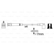 Слика 5 на кабли за свеќици - комплет сет кабли BOSCH 0 986 356 361