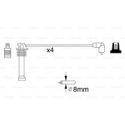 Слика 5 $на Кабли за свеќици - комплет сет кабли BOSCH 0 986 357 141