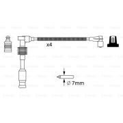 Слика 5 $на Кабли за свеќици - комплет сет кабли BOSCH 0 986 357 234