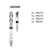 Слика 1 $на Кабли за свеќици - комплет сет кабли BREMI 222G200