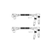 Слика 1 на кабли за свеќици - комплет сет кабли BREMI 300/673