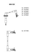 Слика 1 на кабли за свеќици - комплет сет кабли BREMI 600/123