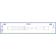 Слика 1 на кабли за свеќици - комплет сет кабли HITACHI Hueco 134464