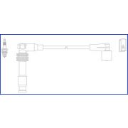 Слика 1 на кабли за свеќици - комплет сет кабли HITACHI Hueco 134812
