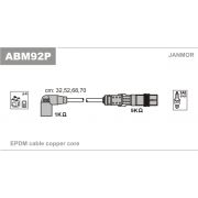 Слика 1 на кабли за свеќици - комплет сет кабли JANMOR ABM92P