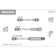 Слика 1 на кабли за свеќици - комплет сет кабли JANMOR ODU205