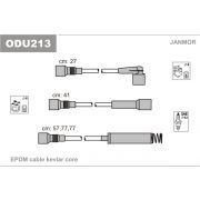 Слика 1 $на Кабли за свеќици - комплет сет кабли JANMOR ODU213