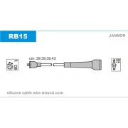 Слика 1 на кабли за свеќици - комплет сет кабли JANMOR RB15