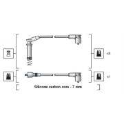 Слика 2 на кабли за свеќици - комплет сет кабли MAGNETI MARELLI 941318111154