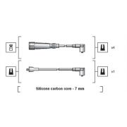 Слика 1 на кабли за свеќици - комплет сет кабли MAGNETI MARELLI 941318111155