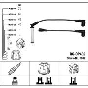 Слика 1 $на Кабли за свеќици - комплет сет кабли NGK 0802