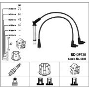Слика 1 на кабли за свеќици - комплет сет кабли NGK 0806