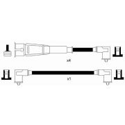Слика 2 $на Кабли за свеќици - комплет сет кабли NGK 2583