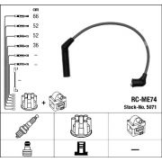 Слика 1 $на Кабли за свеќици - комплет сет кабли NGK 5071