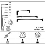 Слика 1 $на Кабли за свеќици - комплет сет кабли NGK 8283