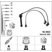 Слика 1 на кабли за свеќици - комплет сет кабли NGK 8452