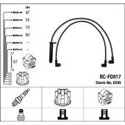 Слика 1 на кабли за свеќици - комплет сет кабли NGK 8556