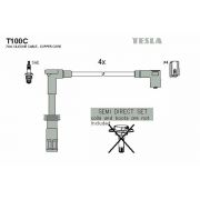 Слика 1 $на Кабли за свеќици - комплет сет кабли TESLA T100C