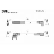 Слика 1 на кабли за свеќици - комплет сет кабли TESLA T321B