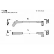 Слика 1 на кабли за свеќици - комплет сет кабли TESLA T563B