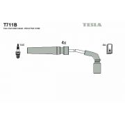 Слика 1 $на Кабли за свеќици - комплет сет кабли TESLA T711B