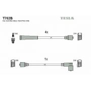 Слика 1 $на Кабли за свеќици - комплет сет кабли TESLA T762B