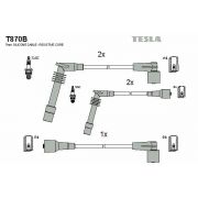 Слика 1 на кабли за свеќици - комплет сет кабли TESLA T870B